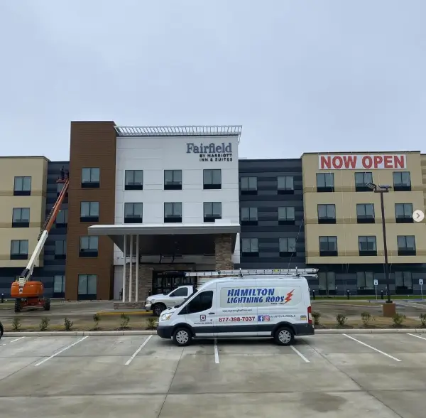 Texas Lightning Protection for Hotels and Motels
